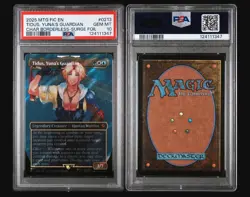 2025 MTG FINAL FANTASY COMMANDER #0213 TIDUS, YUNA'S GUARDIAN PSA 10 - Image 3