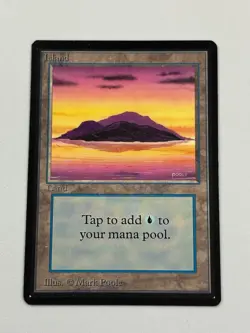 Island (A) - Beta Edition 1993 - MTG card [NM] - Image 1