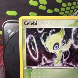 2005 Pokemon TCG - SWIRL! Celebi (029) Nintendo Black Star Promo - NM - Image 5