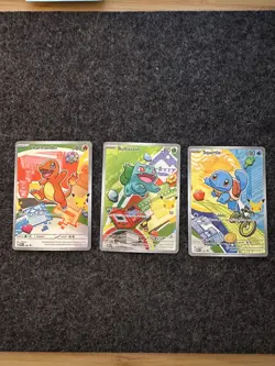 Pokemon TCG First Partner Illustration Collection Series 1 Kanto GEN 1 Set - Image 1