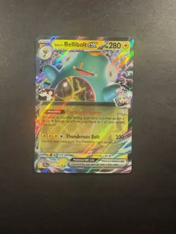 Iono's Bellibolt ex Prize Pack Series 7 Promo Pokemon Card NM Play Stamped - Image 1