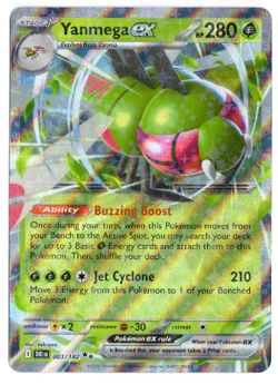 Yanmega ex 003/182 Destined Rivals Holo Pokemon Card - Image 1