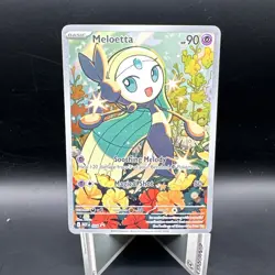 Pokemon TCG Meloetta MEP 026 | Mega Evolution Black Star Promo - Image 1