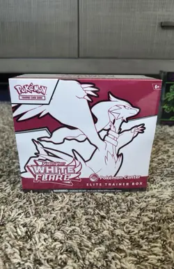 Pokemon TCG Scarlet & Violet White Flare Pokemon Center ETB - Image 1