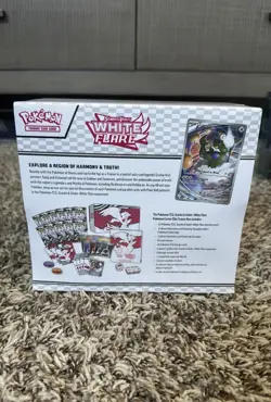 Pokemon TCG Scarlet & Violet White Flare Pokemon Center ETB - Image 2