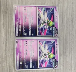 Pokemon TCG Iron Valiant Future 2 Cards SV3 97/182 Standard English - Image 1