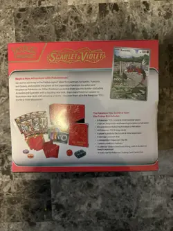 Pokemon Scarlet And Violet Base ETB Elite Trainer Box Brand New/Factory Sealed - Image 3