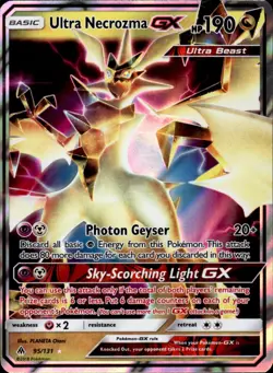 Ultra Necrozma GX 95/131 Holo - Pokemon SM - Forbidden Light - LP - Image 1