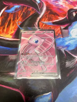 Pokemon TCG Mew ex #193/165 Sv: Scarlet & Violet 151 Ultra Rare Full Art Holo EX - Image 4