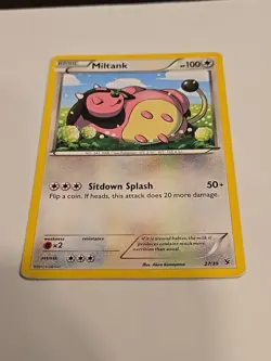 2013 Miltank 27/39 Pokemon XY Kalos Starter Set Non Holo - MP - Image 2