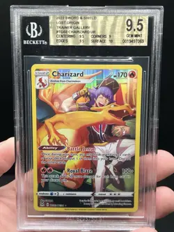 Pokemon TCG Charizard Lost Origin Trainer Gallery TG03/TG30 BGS 9.5 Gem Mint - Image 1