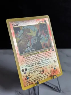Pokemon TCG Entei Wizards Black Star Promos 34 Holo Promo Promo - Image 2