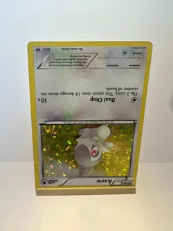 Axew 012/012 Holo Promo McDonald's Promos 2012 Pokemon Moderately Played - Image 2