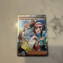 Pokemon TCG Rosa's Encouragement 114/088 Perfect Order Holo English - Image 1
