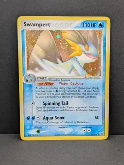 Swampert 11/106 Emerald Holo Ultra Rare Pokemon TCG Nintendo LP - Image 1