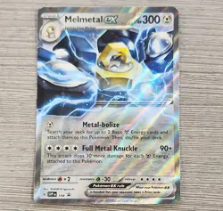 Pokemon TCG Melmetal ex Promo Holo 104 SV: Scarlet & Violet 2024 300 HP - Image 1
