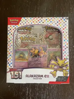 Pokemon TCG: Scarlet & Violet 151 Alakazam ex Collection Box Factory Sealed - Image 2