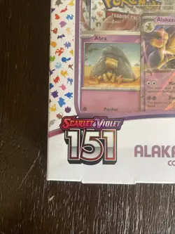 Pokemon TCG: Scarlet & Violet 151 Alakazam ex Collection Box Factory Sealed - Image 5