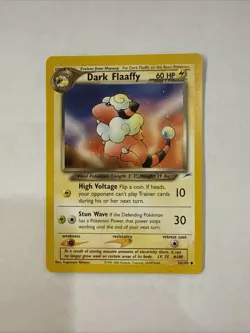 Pokemon -Dark Flaffy 34105 - Uncommon- Neo Destiny- NM LP - Image 1
