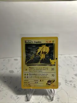 Rocket's Zapdos 15/132 - Celebrations: Classic Collection Pokemon TCG Holo - NM - Image 1