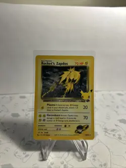 Rocket's Zapdos 15/132 - Celebrations: Classic Collection Pokemon TCG Holo - NM - Image 2