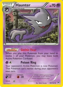 Haunter - 59/162 BREAKthrough - Pokemon TCG - 2015 - Image 1