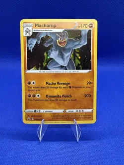 Pokemon TCG Machamp Sword & Shield SWSH053 Holo Promo Promo - Image 1