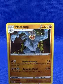 Pokemon TCG Machamp Sword & Shield SWSH053 Holo Promo Promo - Image 3