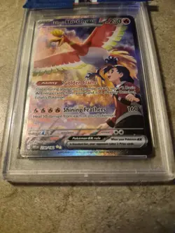 Pokemon TCG Ethan's Ho-Oh EX Sir 230/182 en PSA 9 Mint - Image 4