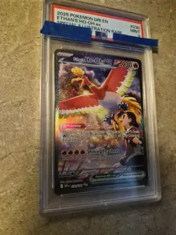 Pokemon TCG Ethan's Ho-Oh EX Sir 230/182 en PSA 9 Mint - Image 5