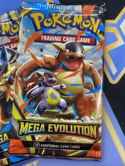 POKEMON TCG MEGA EVOLUTION BOOSTER BOX PACK (MEGA-LUCARIO-EX) - Image 2