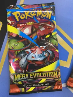 POKEMON TCG MEGA EVOLUTION BOOSTER BOX PACK (MEGA-LUCARIO-EX) - Image 5