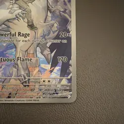 Pokemon N's Reshiram 167/159 Illustration Rare Holo Basic Sv09 - Image 3