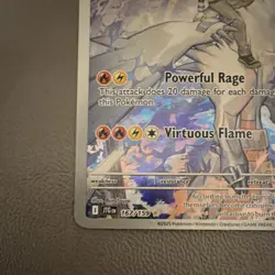Pokemon N's Reshiram 167/159 Illustration Rare Holo Basic Sv09 - Image 4