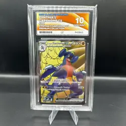 Pokemon Black Star Promo Cynthia’s Garchomp Ex 204 ACE 10 - Image 1