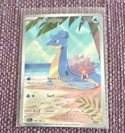 Pokemon Misty's Lapras 194/182 Sv10 Destined Rivals Illustration Rare Holo 110 … - Image 1