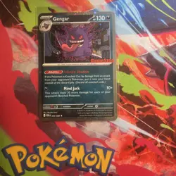 Pokemon Gengar GameStop Exclusive Promo Good Centering - Image 1