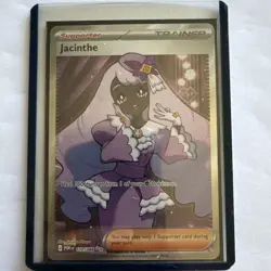 Pokemon Jacinthe Trainer-Supporter Ultra Rare Full Art Holo 110/088 POR English - Image 1