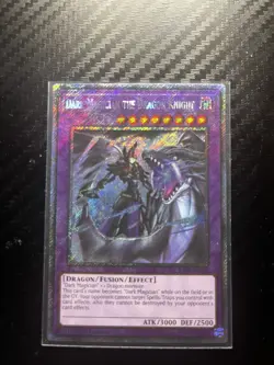 Dark Magician the Dragon Knight (Platinum Secret Rare) RA03-EN268 Yu-Gi-Oh NM - Image 1
