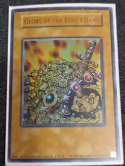 Yugioh Glory of the King's Hand YGLD-EN000 Ultra Rare VLP - Image 1