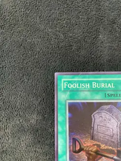 Foolish Burial TU02-EN004 Super Rare Unlimited VG Yugioh! - Image 4