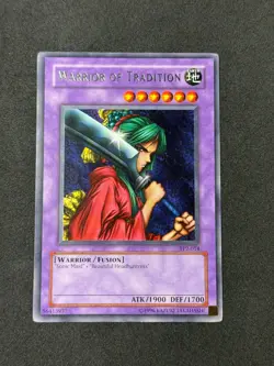 Yugioh Warrior of Tradition TP2-014 Rare NM+ Tournament Pack 2 - Image 1