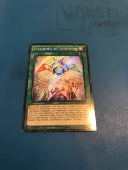 YUGIOH Secret Rare Spellbook Of Judgment MP14-EN039 1st Edition - Image 1