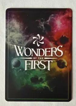 Wonders of the First: Alt Art Frameless Foil “Wanted” A22-220/402 - Image 2