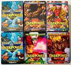 MarveDC OverPower Card Game Starter Decks - 3 Opened, 3 SEALED - Image 1
