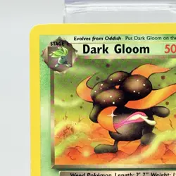 Dark Gloom 36/82 Team Rocket Unlimited Pokemon Card MP - Image 2