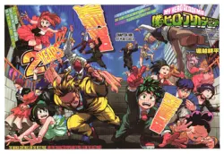 MY HERO ACADEMIA 4x6" Poster Card Amaker Anime Artwork - Image 1