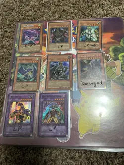 Yugioh Card Lot Of 8 Lod/ Yata-garasu/ Tyrant Dragon/Spear Dragon And More - Image 1
