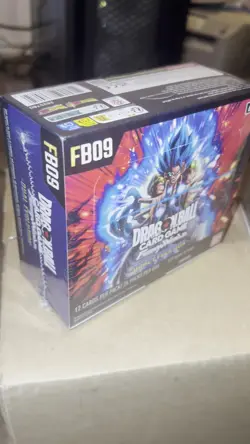 DBS Fusion World Dual Evolution FB09 Booster Box + Gogeta Card Case NEW SEALED - Image 2