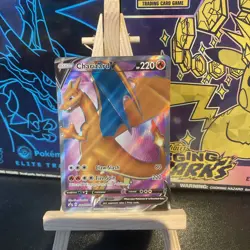 Pokemon TCG Charizard V SWSH050 Champions Path ETB Promo Card NM - Image 1